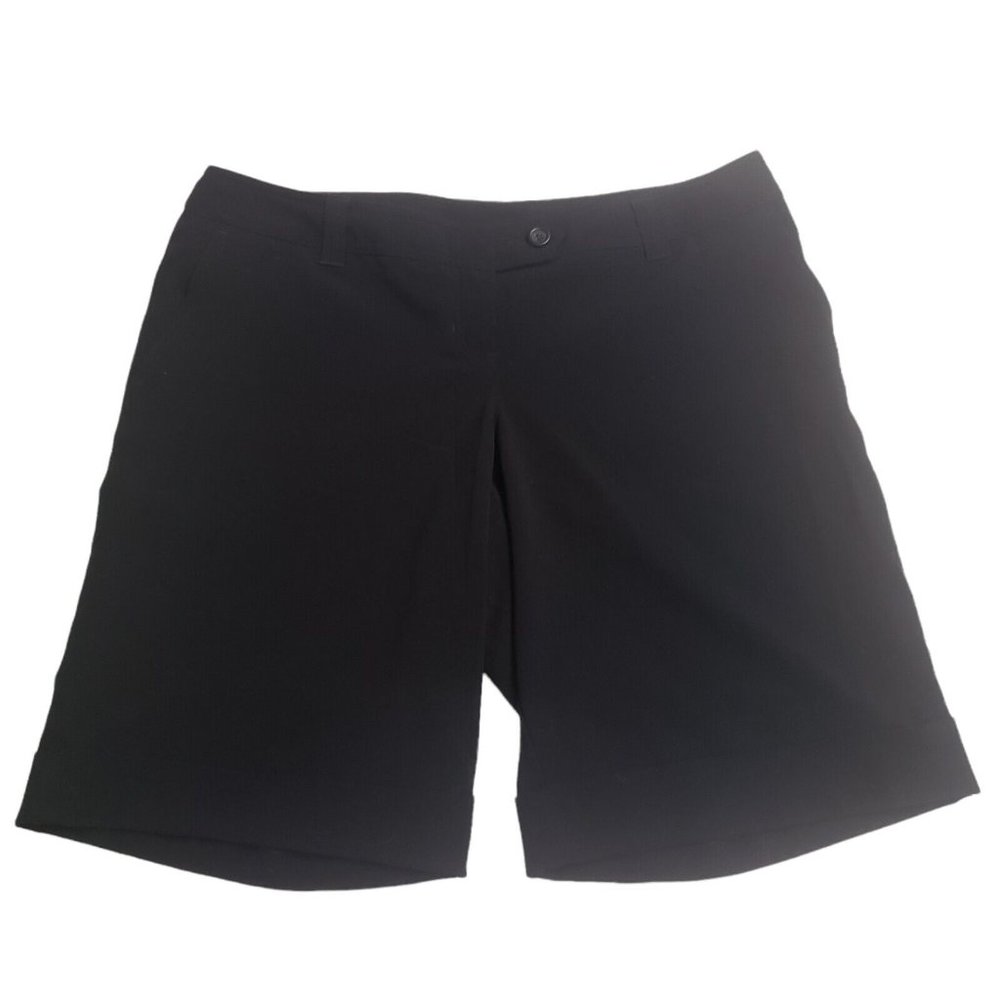 Torrid Shorts 14 Black Roll Up Hem